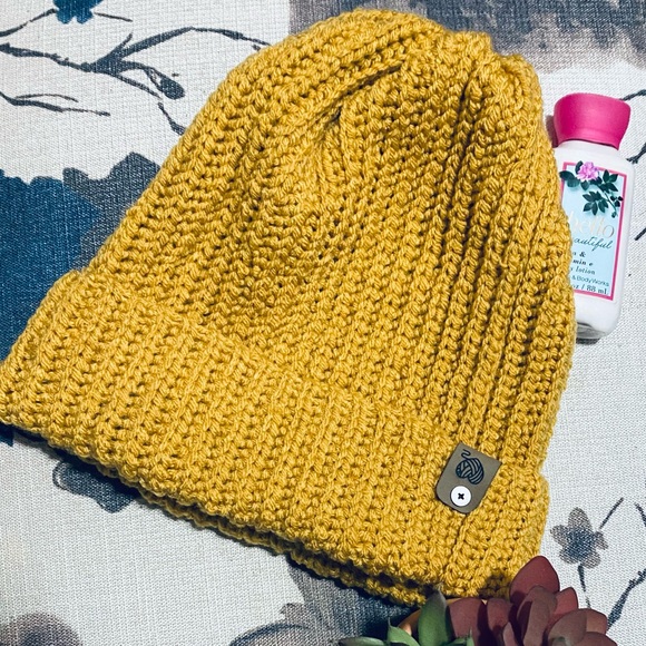 Homemade crochet beanie - Picture 2 of 2